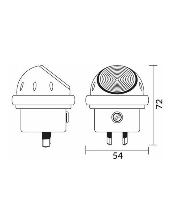 Interior LED Wall Utility Night Light image 2