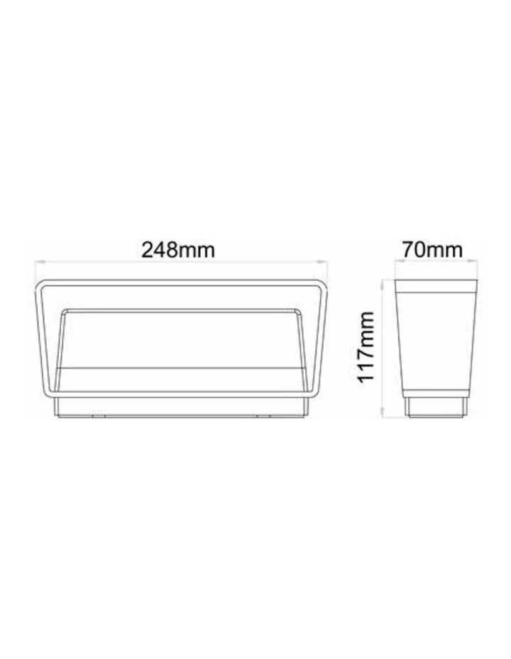 Topa LED Tri-CCT Exterior Surface Mounted Up/Down Wall Lights IP65 image 2