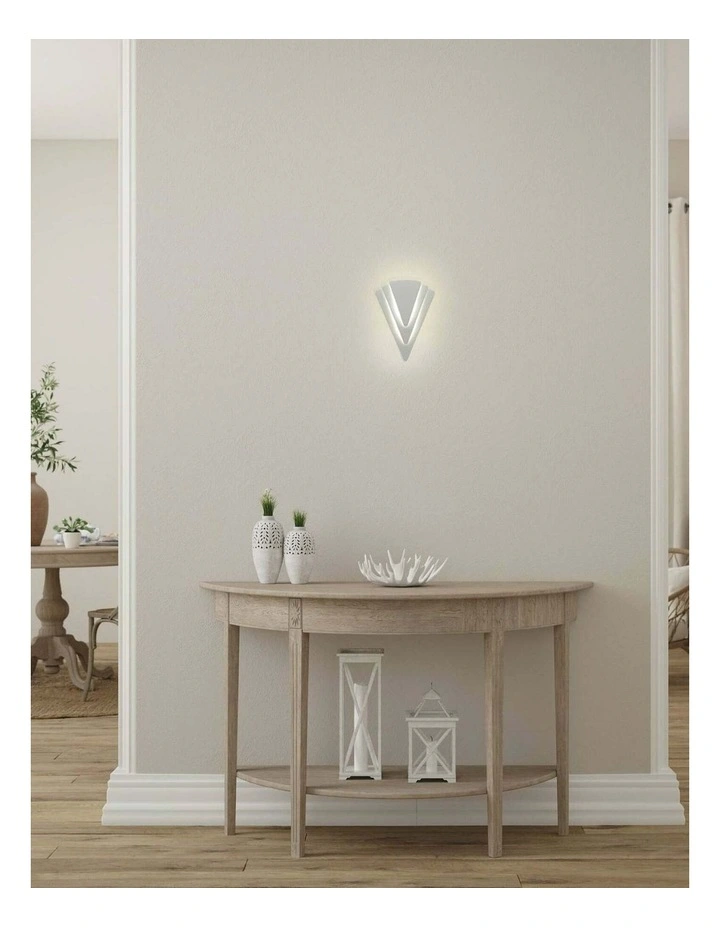 Surat City Series LED Dual-CCT Interior Triangular Dimmable Wall Light image 3