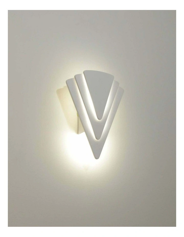 Surat City Series LED Dual-CCT Interior Triangular Dimmable Wall Light image 5