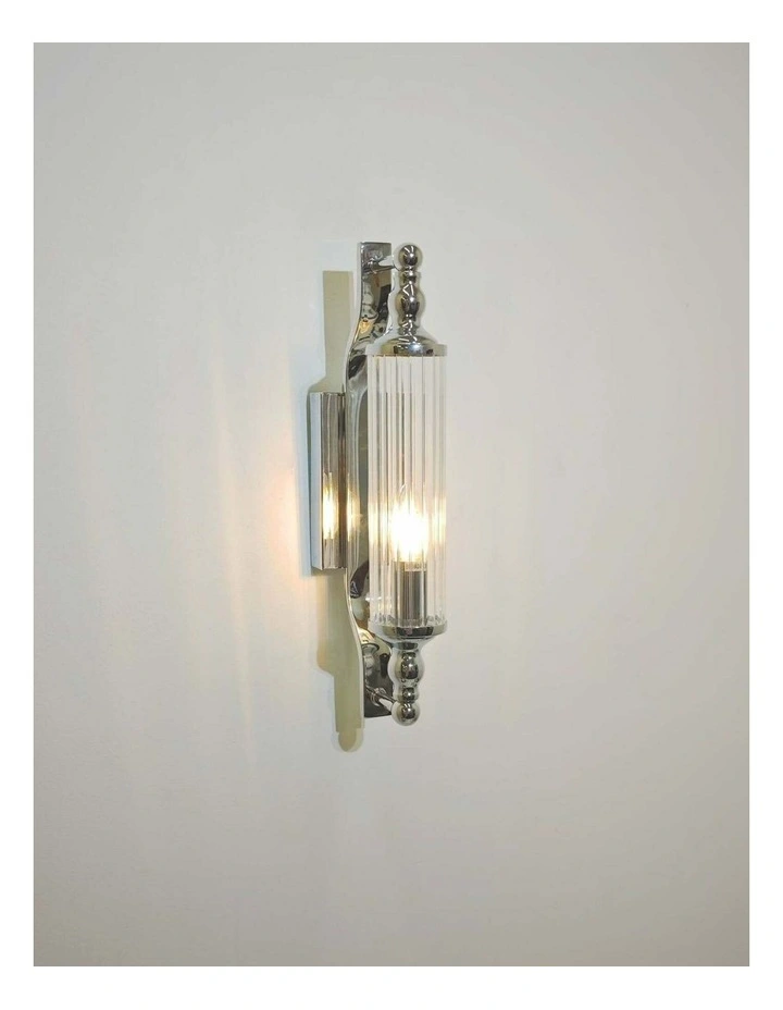 Rodillo Interior Tubular Clear Glass Wall Lights image 3