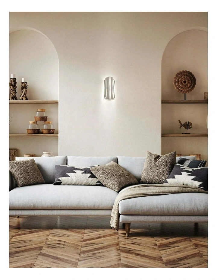 Bagota City Series LED Tri-CCT Interior Curved Shape Dimmable Wall Light image 2