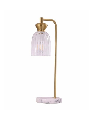 Brass Highlight & Clear Glass colour