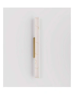 Flecha Interior Angled Faux Marble with Veining Effect Wall Lights