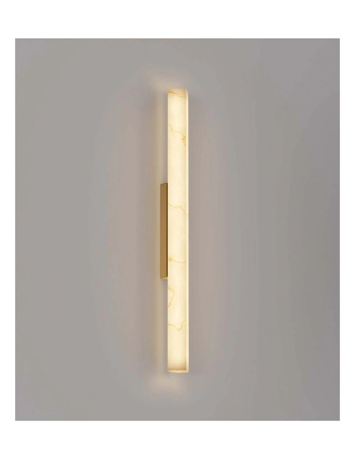 Flecha Interior Angled Faux Marble with Veining Effect Wall Lights image 2