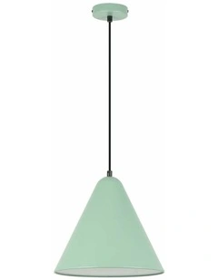 Konus Interior Iron Shade with Frosted Diffuser Pendant Lights