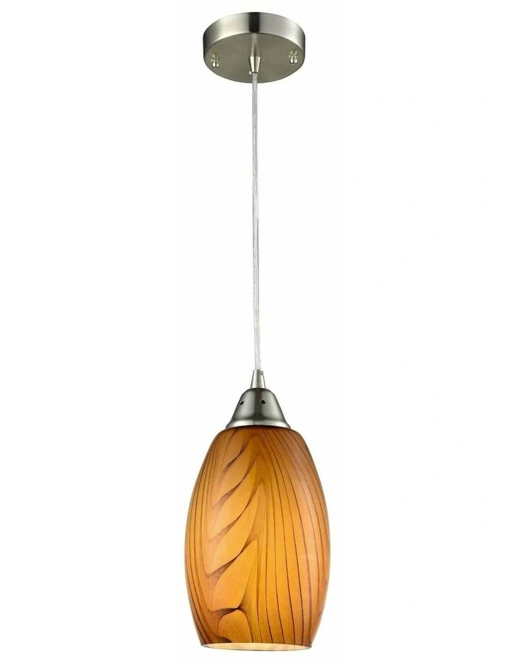 Glaze Hand Blown Glass Pendant Lights image 1
