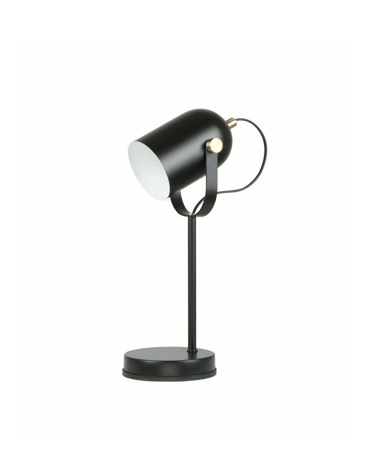 Tazza Ellipse Shade with Antique Brass Highlight Table Lamps image 1