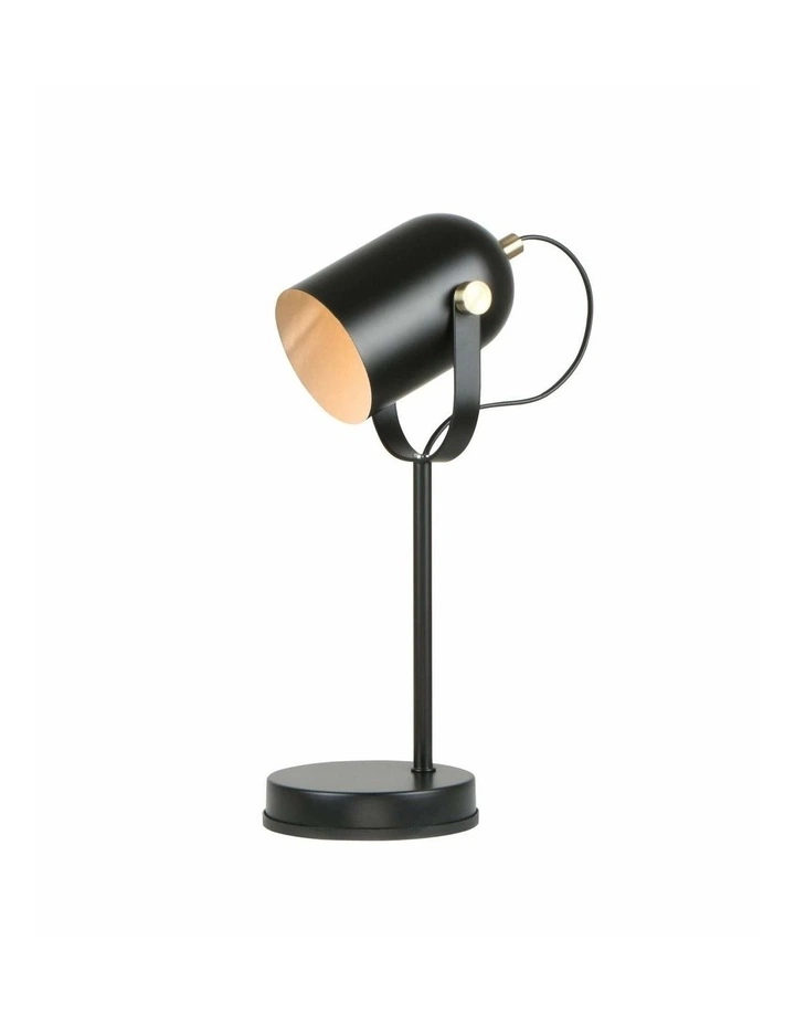Tazza Ellipse Shade with Antique Brass Highlight Table Lamps image 3