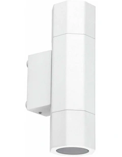 Octo GU10 Exterior Octagonal Up/Down Pillar Lights IP65