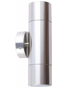 GU10 Exterior Wall Pillar Spot Lights (Anodized Aluminium) IP65