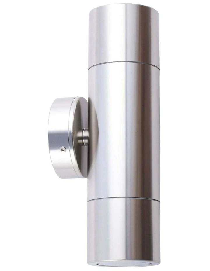 GU10 Exterior Wall Pillar Spot Lights (Anodized Aluminium) IP65 image 1