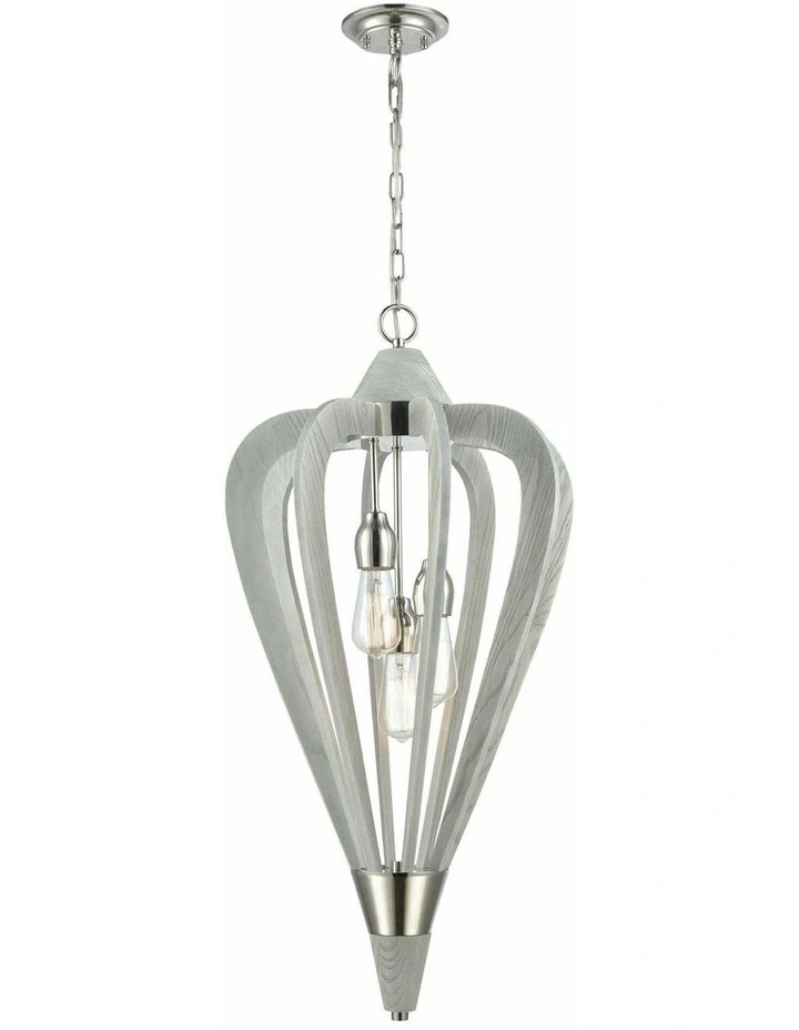 Senorita Rustic Medium Tuscan Coffee Cherry / Winter Moss Wood Pendant Lights image 1
