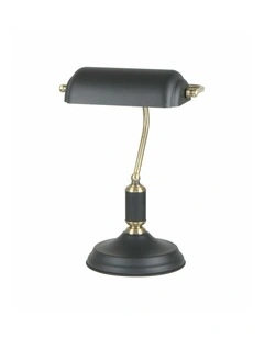 Banca Interior Banker Lamps with Cylindrical Shade