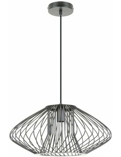 Parrilla Interior Oval Cage Iron Pendant Lights OD440mm