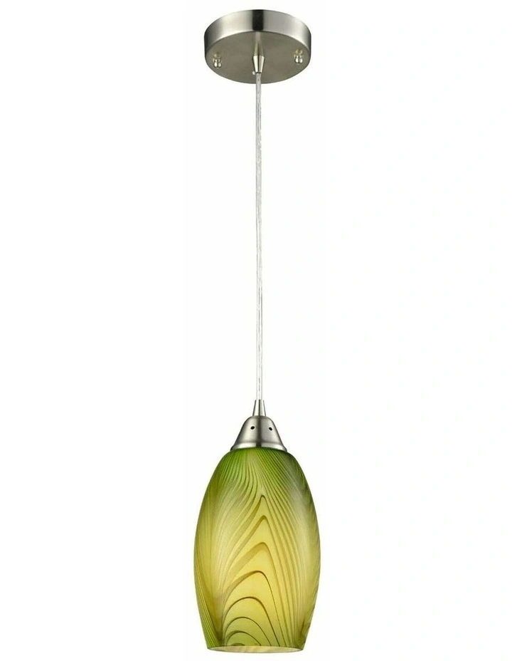 Glaze Hand Blown Glass Pendant Lights image 1