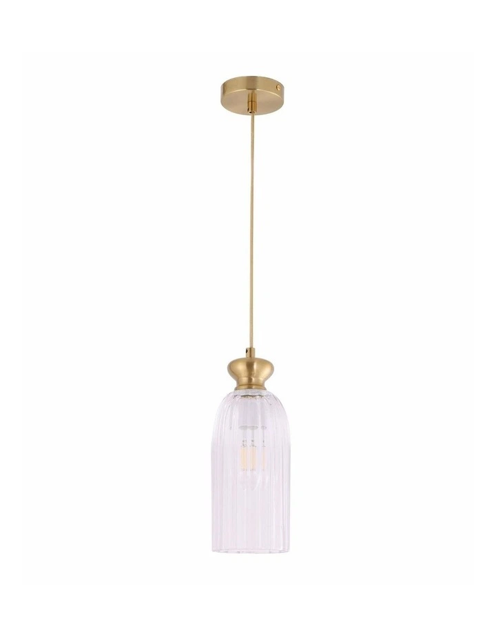 Sino Interior Ellipse Clear Glass Shade Pendant Lights image 1