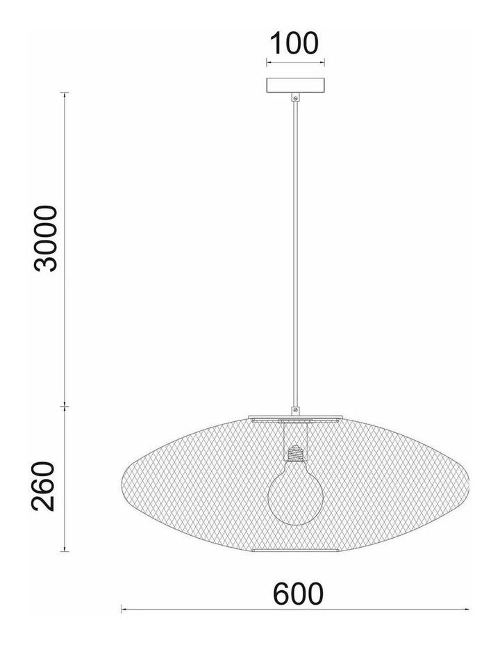 Golpe Modern Interior Large Oval Stainless Steel Pendant Lights image 3