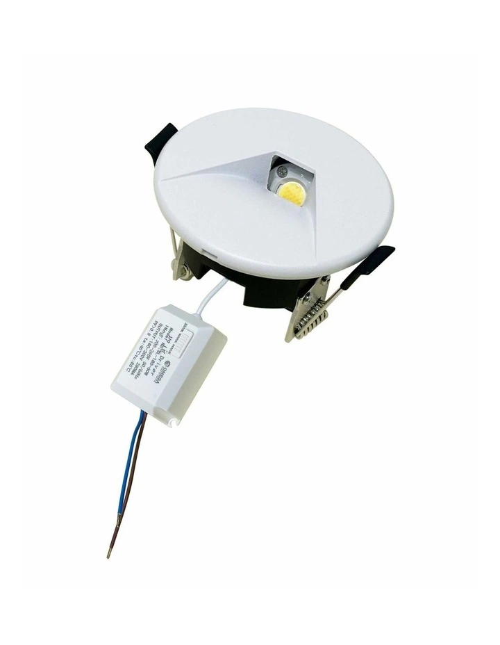 Interior LED Tri-CCT Recessed Round Step Lights image 1