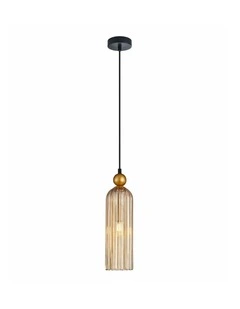 Flauta Interior Round Top Cylinder Ribbed Pendant Lights
