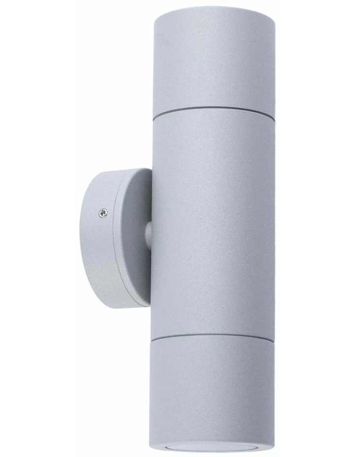 GU10 Exterior Wall Pillar Spot Lights (Matte Grey) IP65 image 1