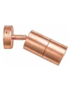 GU10 Exterior Wall Pillar Spot Lights (Copper) IP65