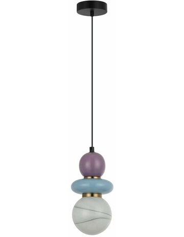 Blue & Violet Ceramic Bead colour
