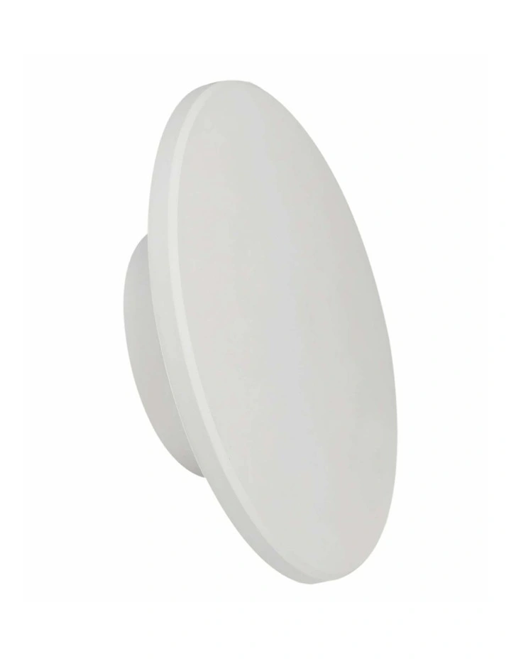 Shadow Exterior LED Tri-CCT Round Backlit Wall Lights IP65 IK08 (Diam: 250mm) image 1