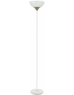 Progetto Iron Matte Black / White Up Light Floor Lamps