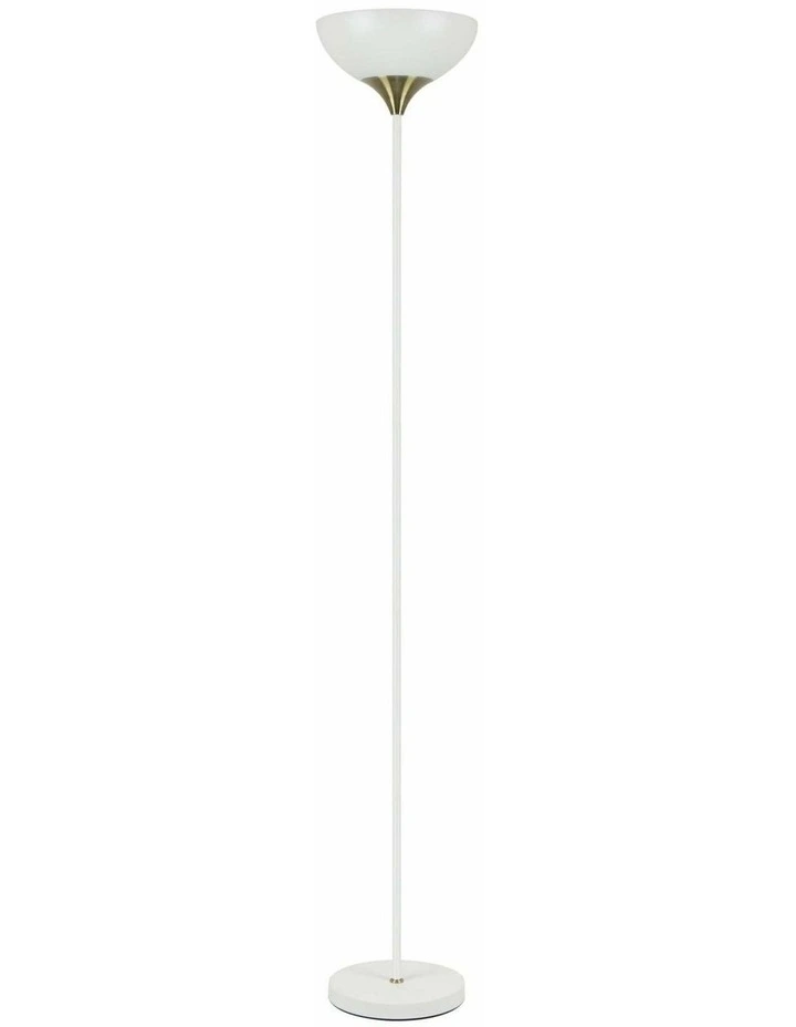Progetto Iron Matte Black / White Up Light Floor Lamps image 1