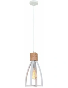 Faro Wood Convex Cone Pendant Lights
