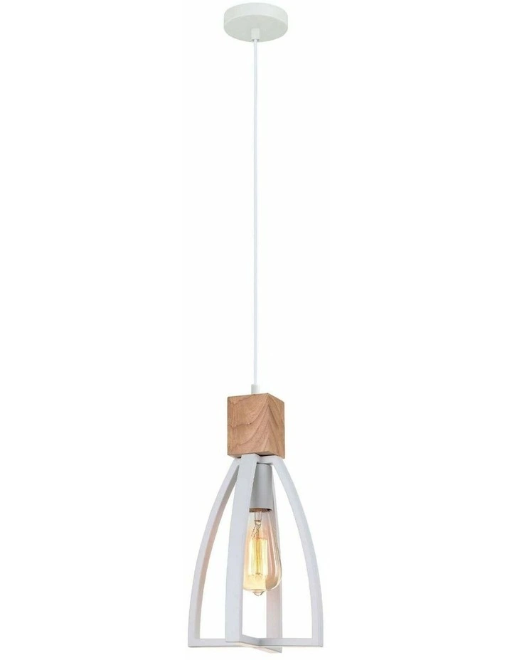 Faro Wood Convex Cone Pendant Lights image 1