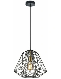 Marte Geometric Design Interior Iron Cage Pendant Lights