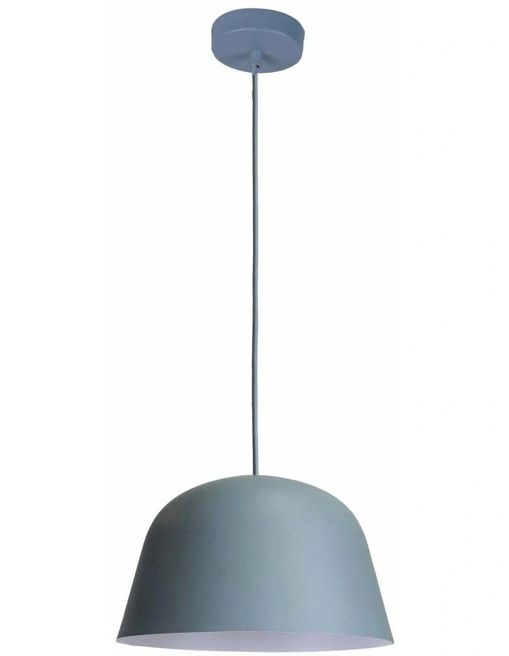 Pastel Scandinavian Angled Dome Shape Pendant Lights image 1
