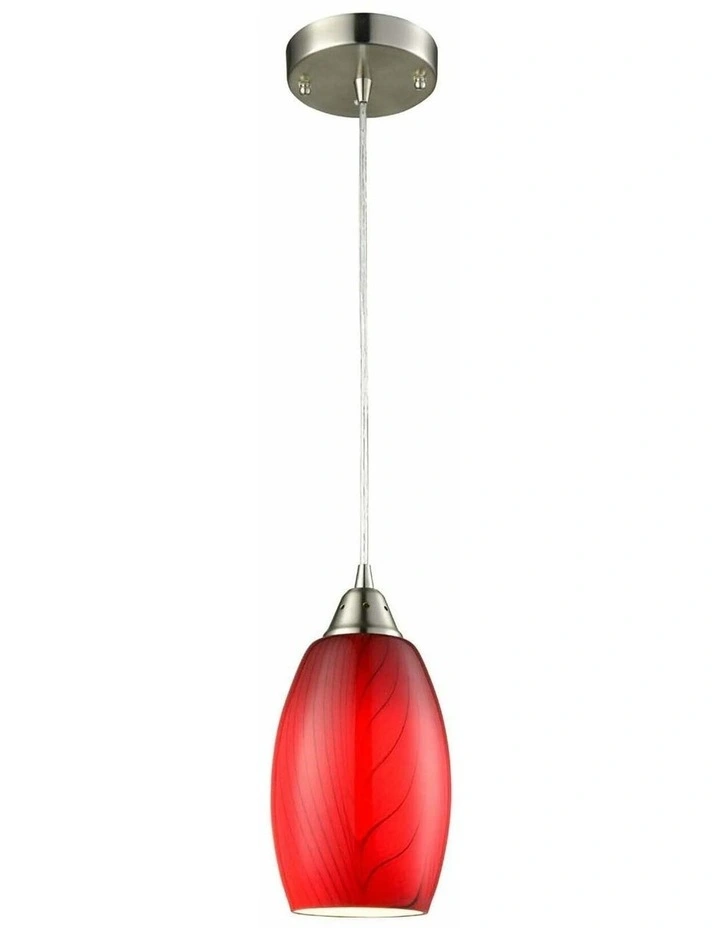 Glaze Hand Blown Glass Pendant Lights image 1