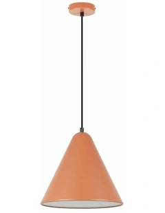Konus Interior Iron Shade with Frosted Diffuser Pendant Lights