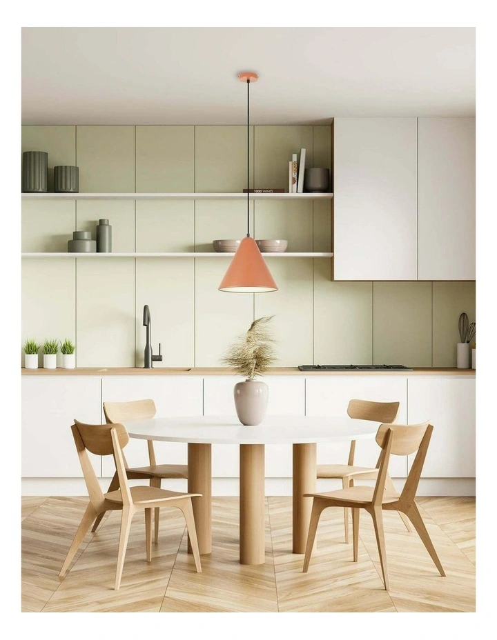 Konus Interior Iron Shade with Frosted Diffuser Pendant Lights image 3