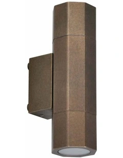 Octo GU10 Exterior Octagonal Up/Down Pillar Lights IP65