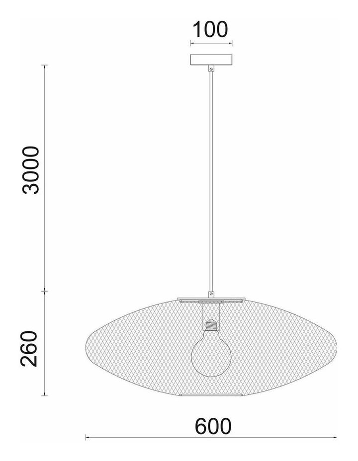 Golpe Modern Interior Large Oval Stainless Steel Pendant Lights image 2