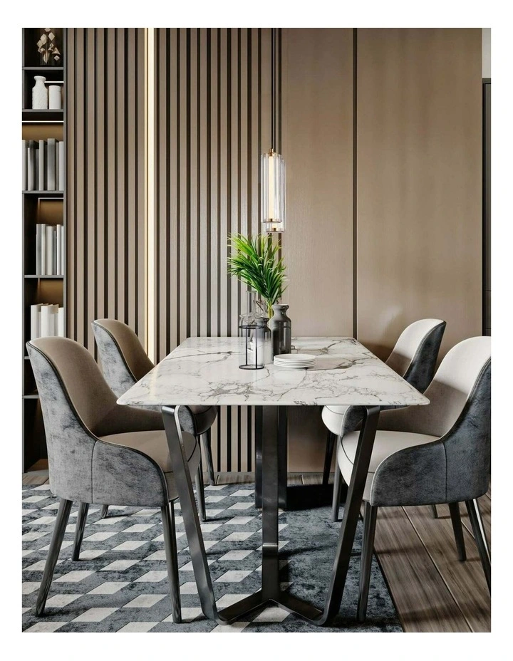 Freccia Interior LED Tri-CCT Glass with Curve Cylinder Pendant Lights image 3