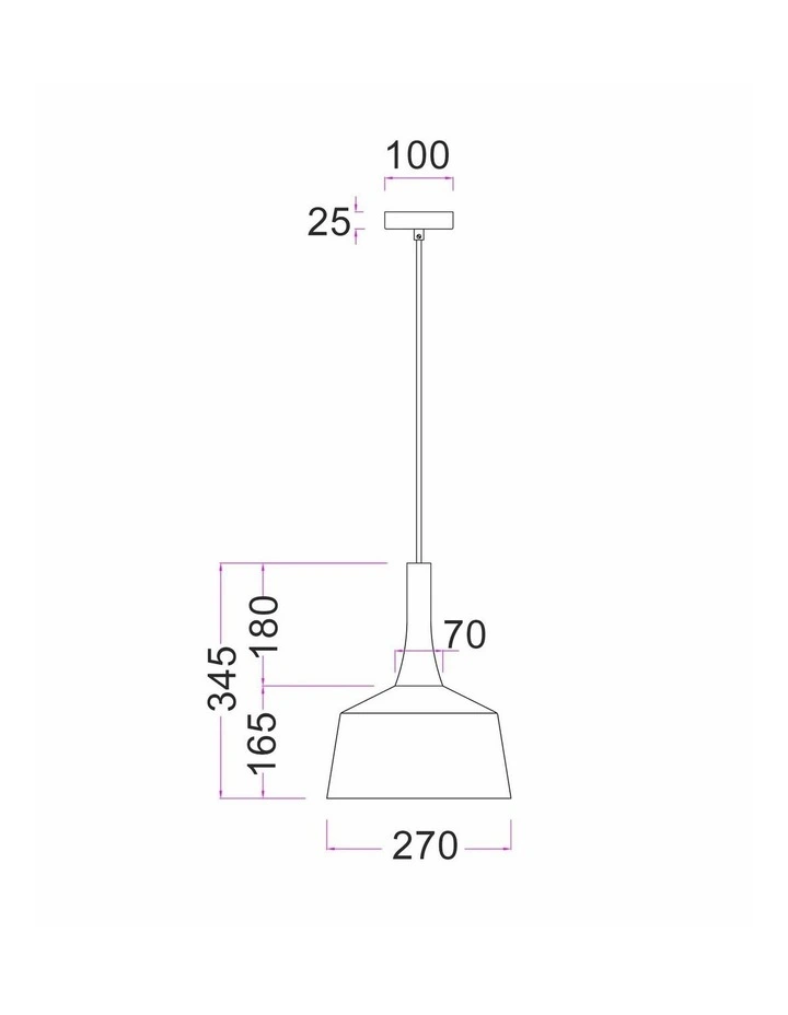 Oxido Interior Rustic Brown with Travertine Highlight Angled Dome Pendant Lights image 2