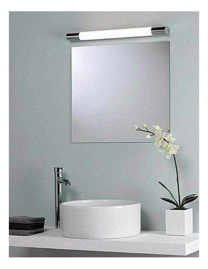 Vanity LED Interior Chrome Frosted Acrylic Diffuser Wall Lights image 2