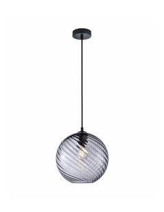 Espiral Interior Wine Glass Shade Wavy Finish Round Pendant Lights