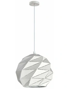 Origami Interior Large Dome Carved Iron Origami Style Pendant Lights