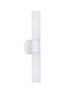 Vara Interior Tubular Up/Down Opal Glass Wall Lights