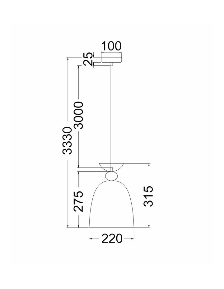 Kansi Interior Bell Shape Pendant Lights image 3