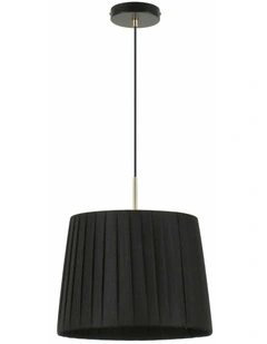 Prega Interior Slanted Pleated Fabric Shade Pendant Lights