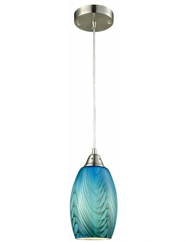 Glaze Hand Blown Glass Pendant Lights image 1