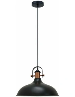 Narvik Industrial Scandinavian Dome Shape With Copper Plating Pendant Lights