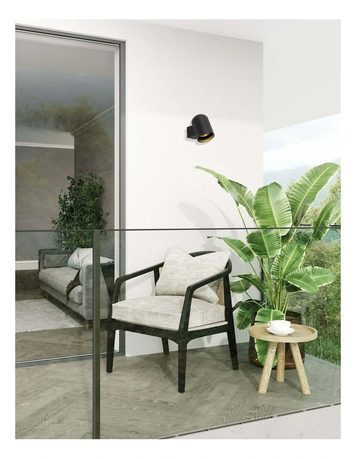 Keila Exterior Oval Surface Mounted Wall Lights IP65 image 3